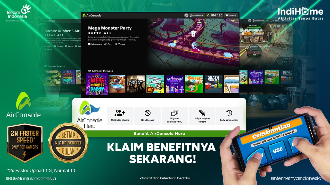 AirConsole Resmi Masuk Pasar Indonesia bersama Melon Indonesia